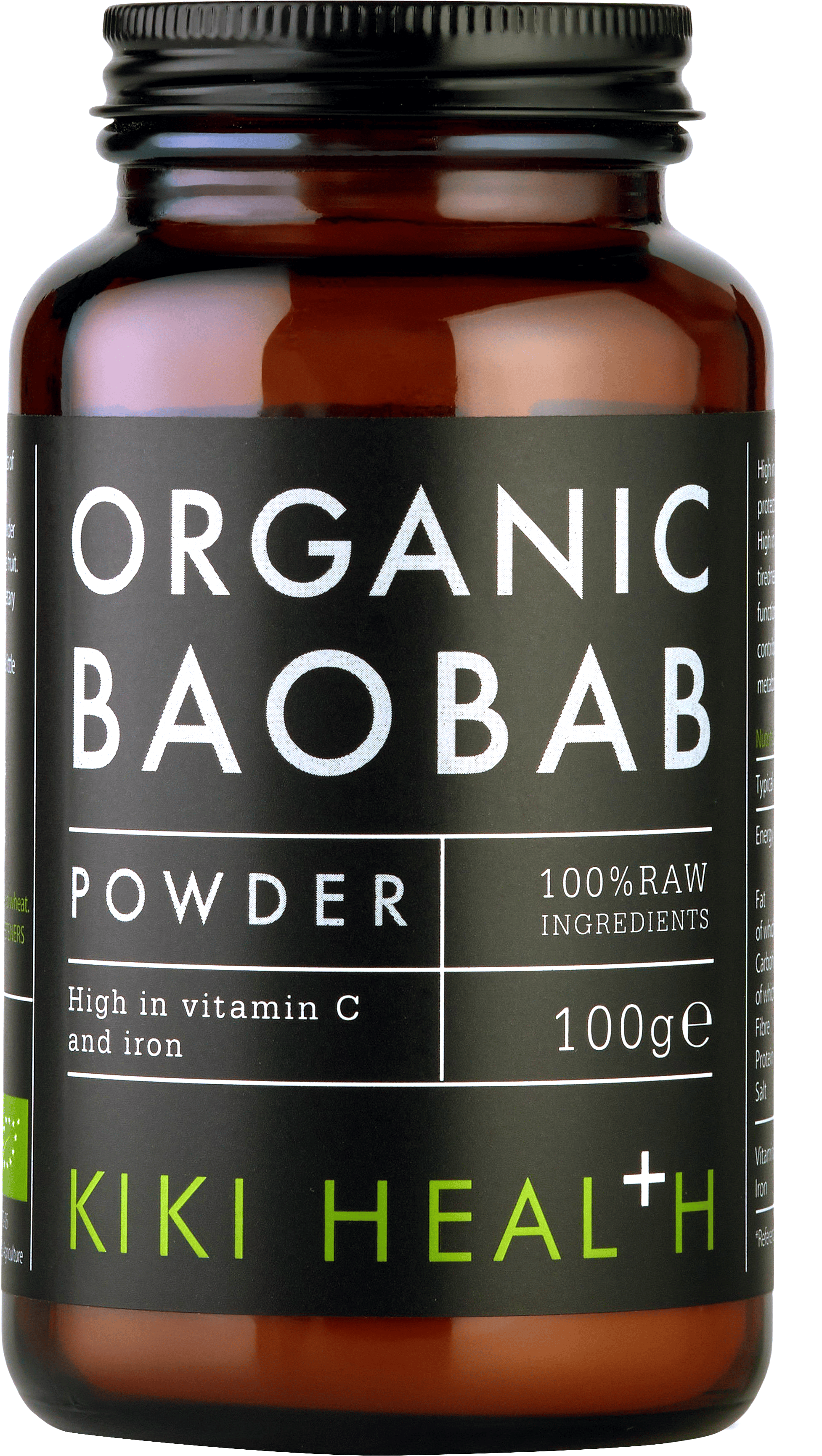 KIKI Health Organic Baobab Powder 100g