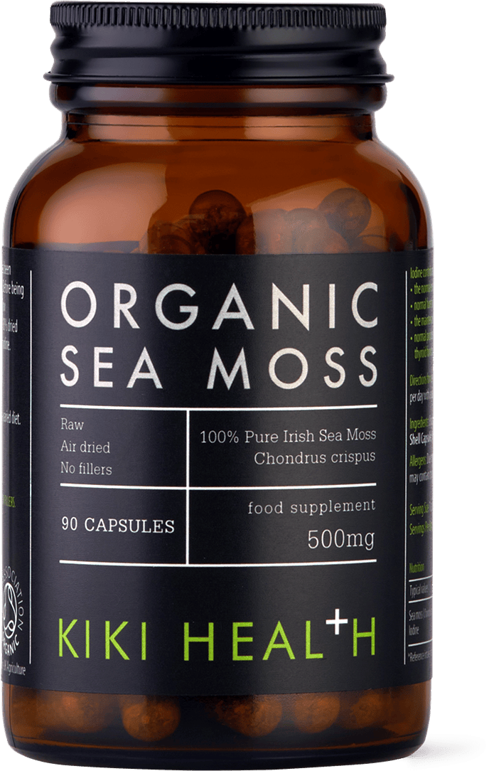 KIKI Health Organic Irish Sea Moss 90 Vegicaps