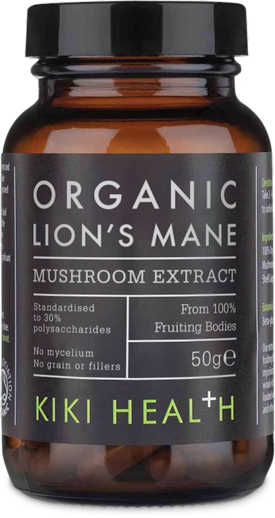 Photos - Vitamins & Minerals KIKI Health Organic Lion's Mane Extract Mushroom Powder 50g