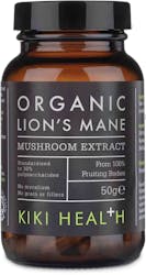 KIKI Health Organic Lion's Mane Extract Mushroom Powder 50g