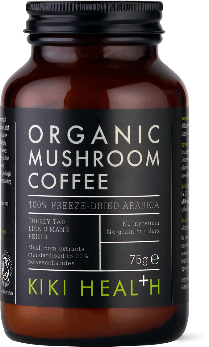 KIKI Health Organic Mushroom Extract Coffee Powder 75g | Medino