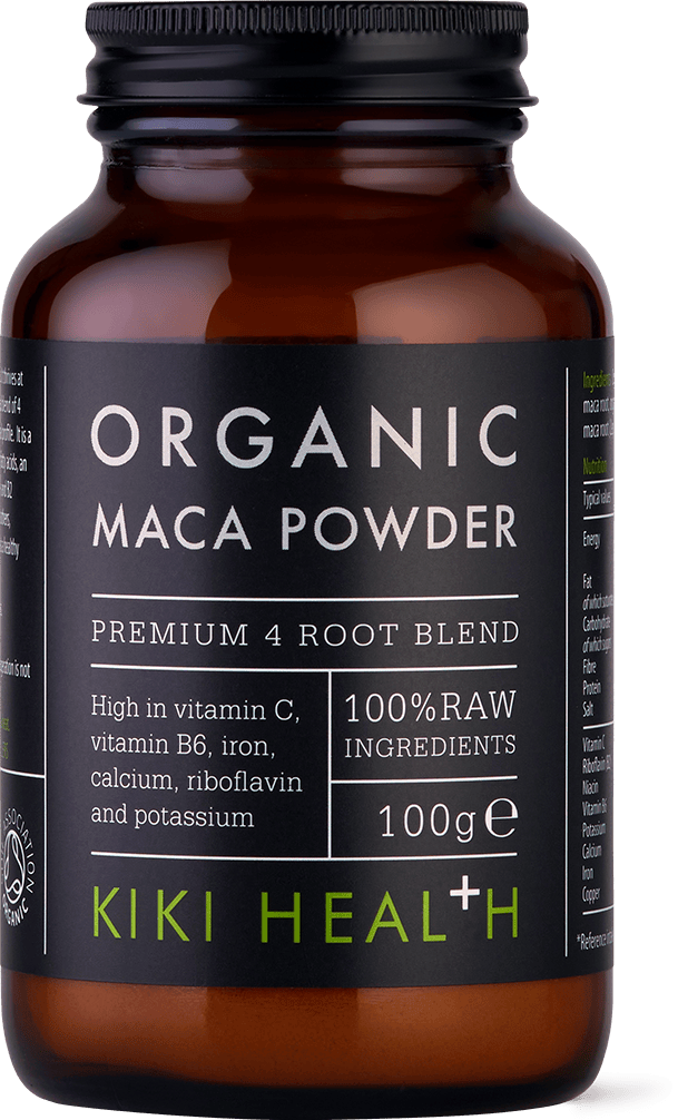 KIKI Health Organic Premium 4 Root Maca Powder 100g