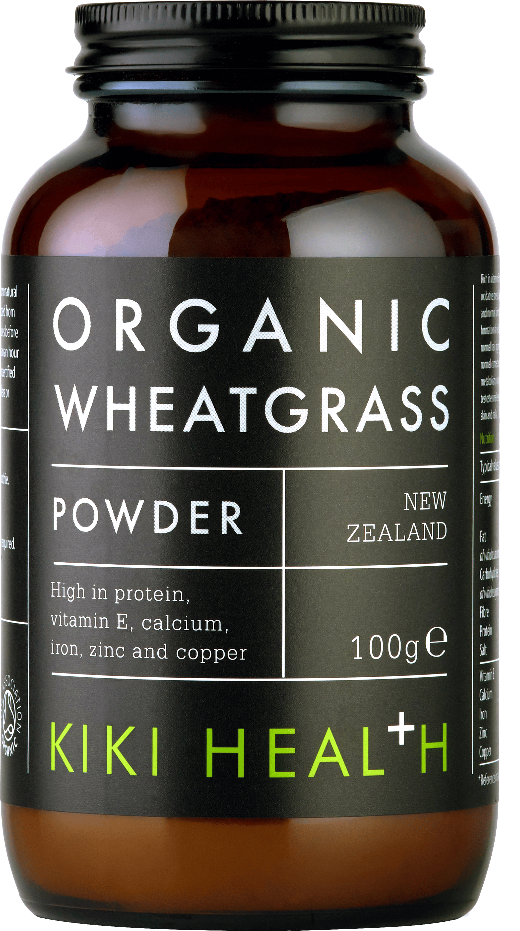 KIKI Health Organic Premium Wheatgrass Powder 100g