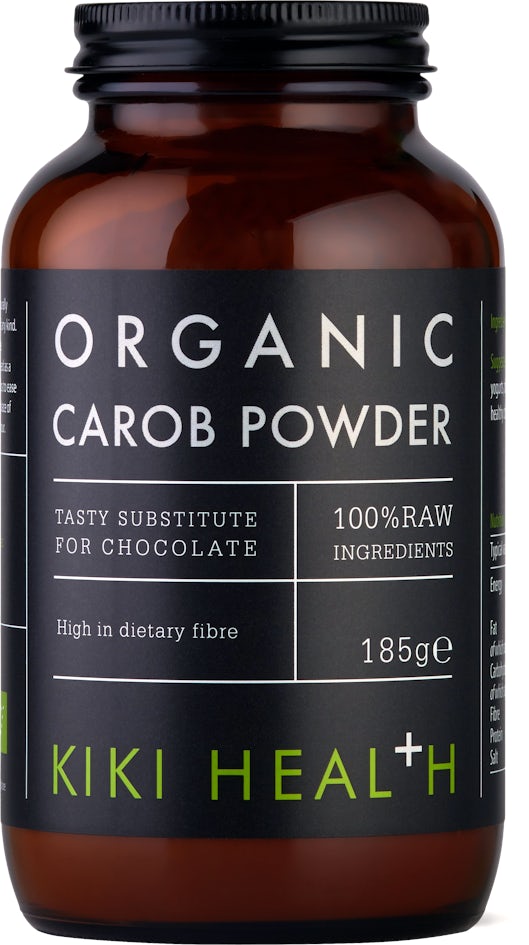 KIKI Health Organic Raw Carob Powder 185g