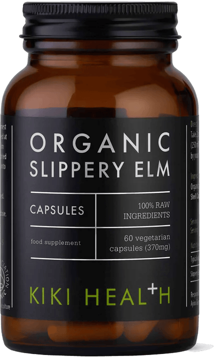KIKI Health Organic Slippery Elm 60 Vegicaps