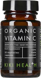 KIKI Health Organic Vitamin C 50 Vegicaps
