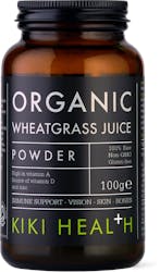 KIKI Health Organic Wheatgrass Juice Powder 120g