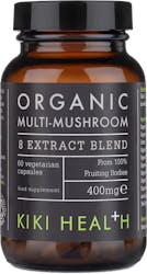 KIKI Health Organic 8 Mushroom Extract Blend 60 Capsules
