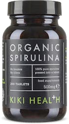 KIKI Health Organic Premium Spirulina 200 Tablets