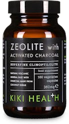 KIKI Health Zeolite With Activated Charcoal 100 Caps