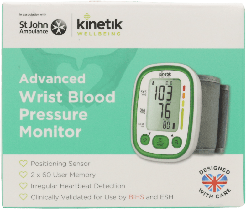 Kinetik Advanced Wrist Blood Pressure Monitor