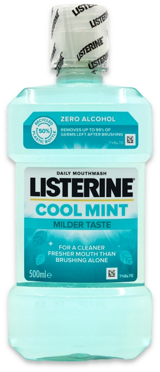 Photos - Toothpaste / Mouthwash LISTERINE Kisterine Cool Mint Zero Alcohol 500ml 