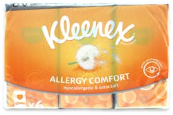 Kleenex Allergy Pocket Pack Tissues 6 Pack