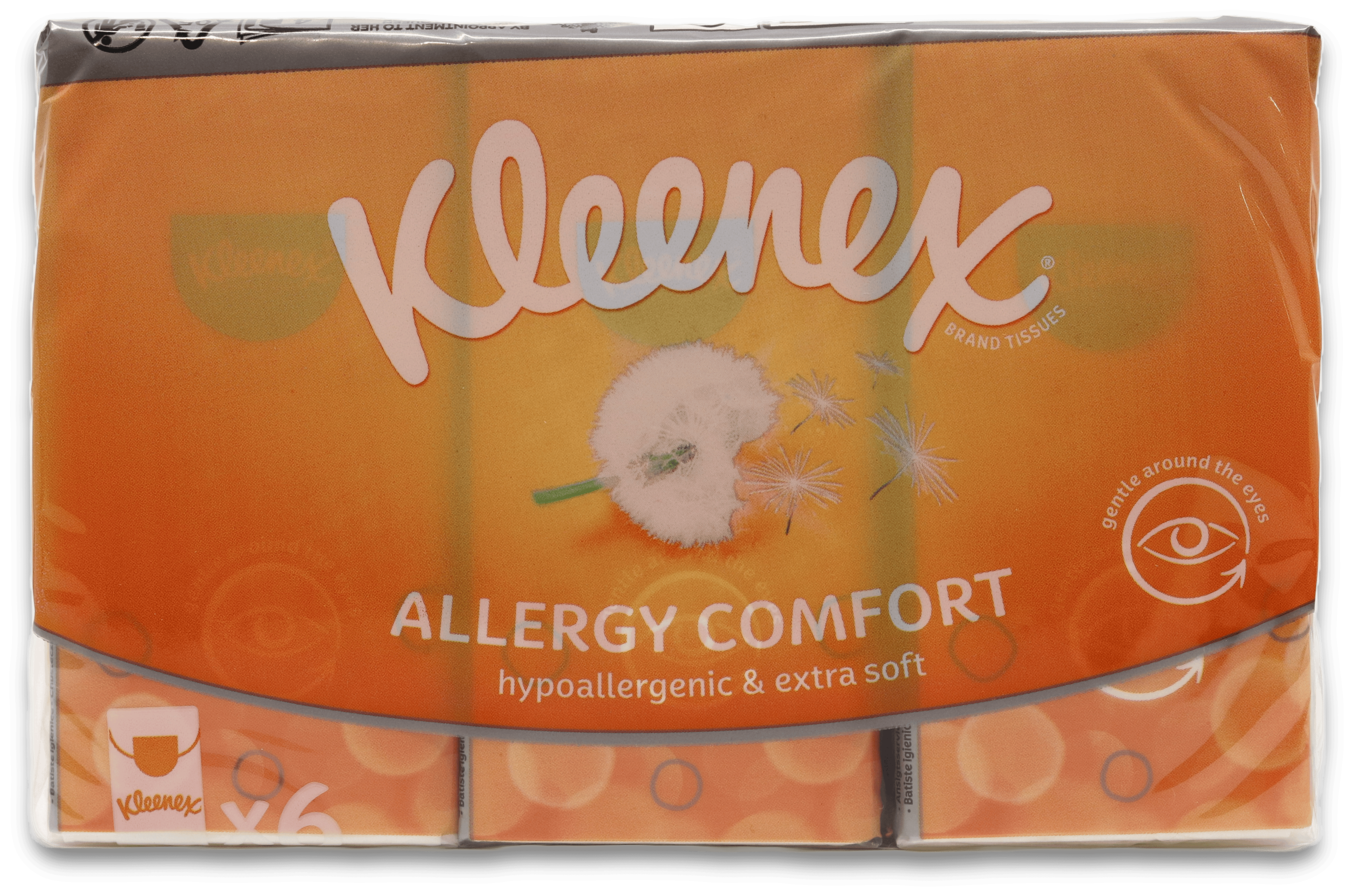 Kleenex Allergy Pocket Pack Tissues 6 Pack | medino