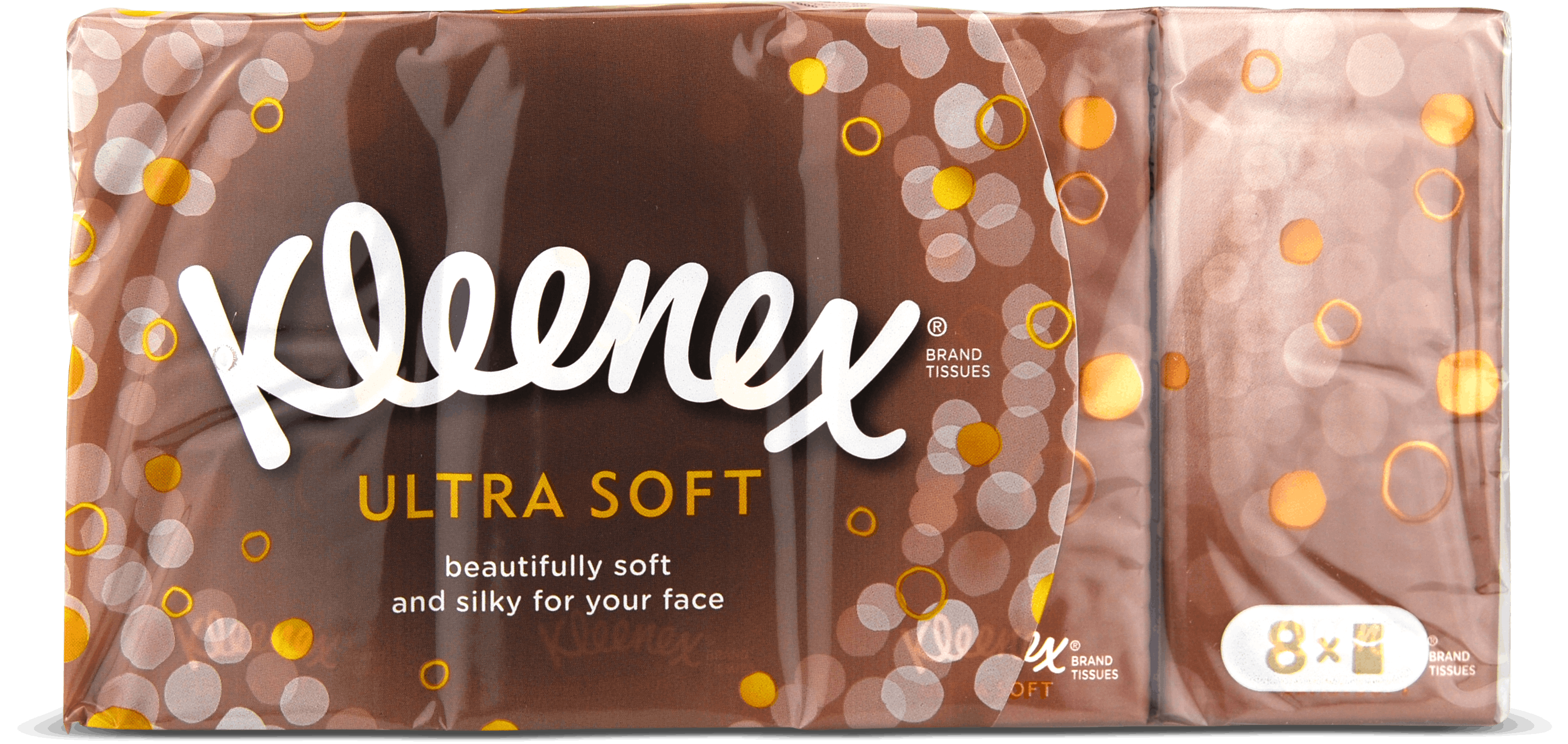 Kleenex Ultra Soft Pocket Tissues 8 Pack