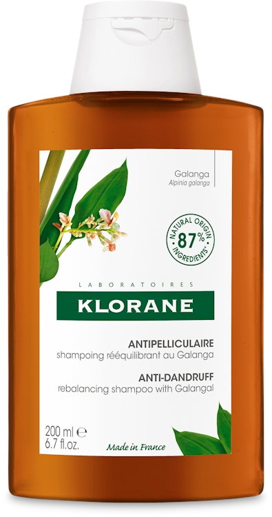 Photos - Hair Product Klorane Anti-Dandruff Shampoo with Galangal 200ml 