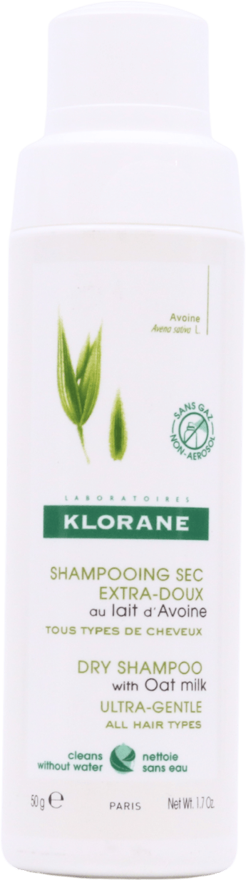 Klorane Non Aerosol Dry Shampoo with Oat Milk 50g