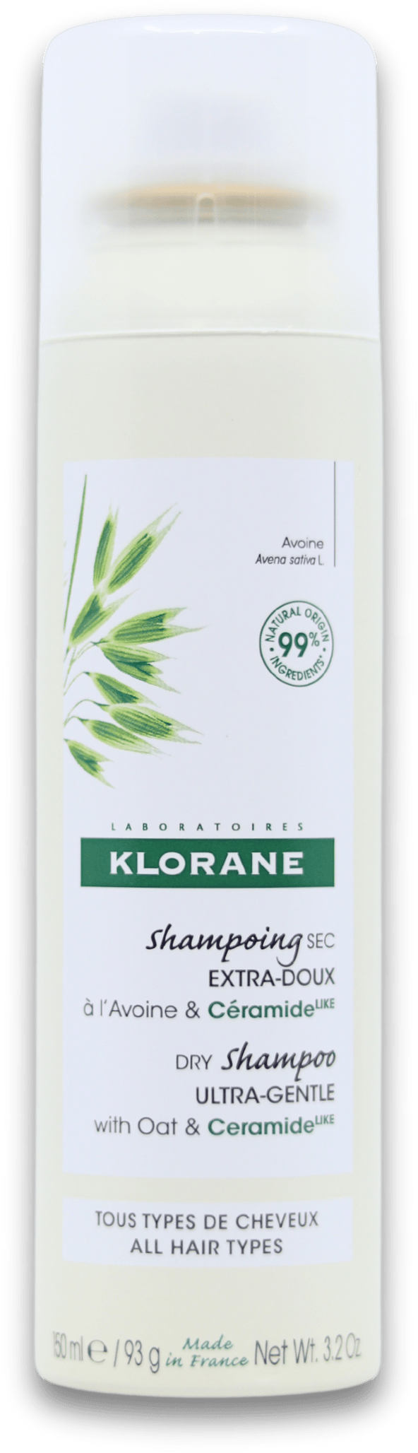 Klorane Oat Milk Dry Shampoo Spray 150ml