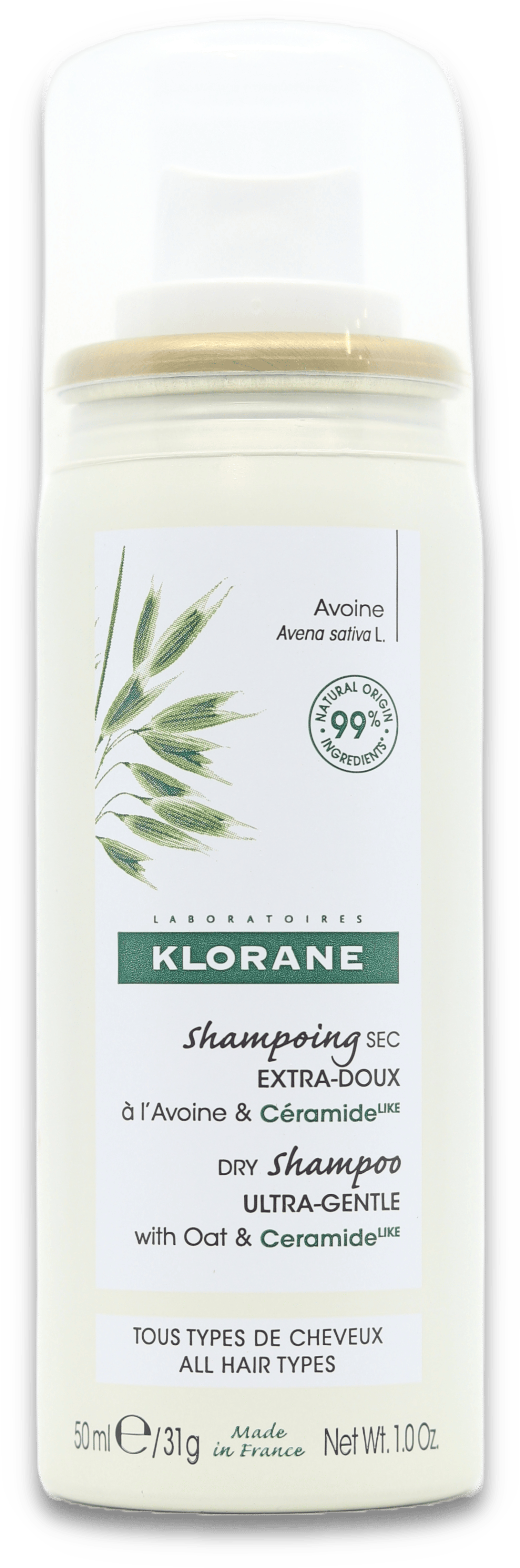 Klorane Oat Milk Dry Shampoo Spray 50ml