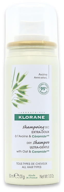 Photos - Hair Product Klorane Oat Milk Dry Shampoo Spray 50ml 