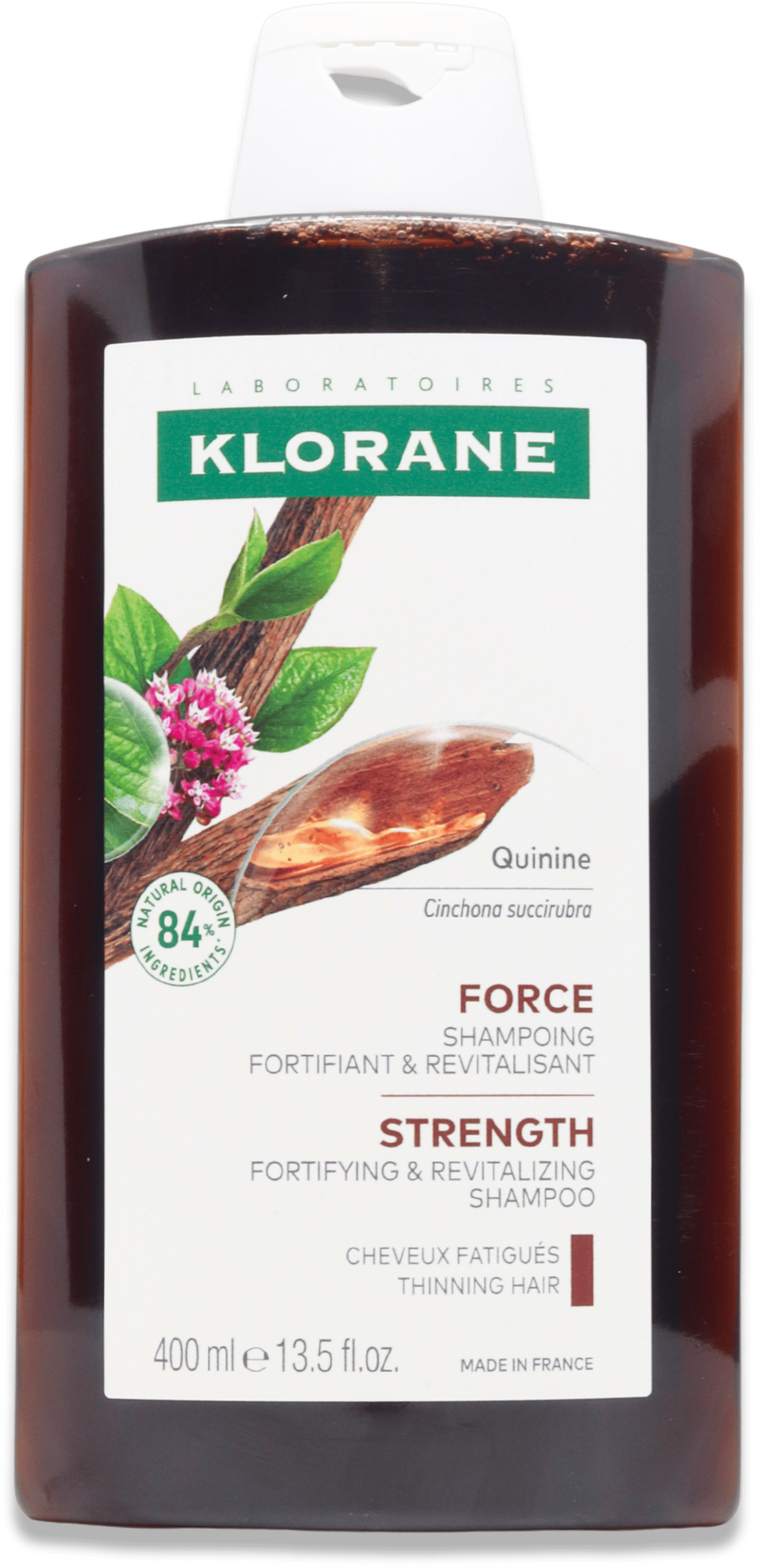 Klorane Quinine Strength Shampoo 400ml