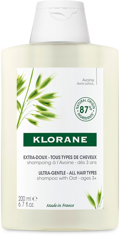 Photos - Hair Product Klorane Shampoo With Oat 200ml 