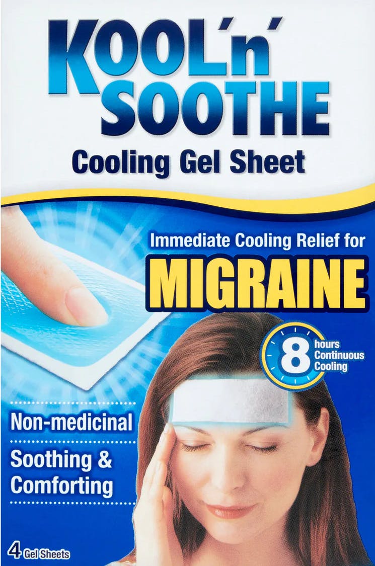 Kool N Soothe Migraine 4 Sheets