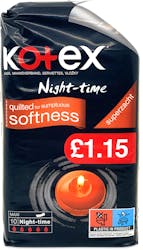 Kotex Maxi Night-Time 10 Pads