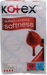Kotex Quilted Pads x16