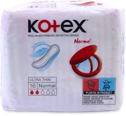 Kotex Ultra Thin Normal 16 pack