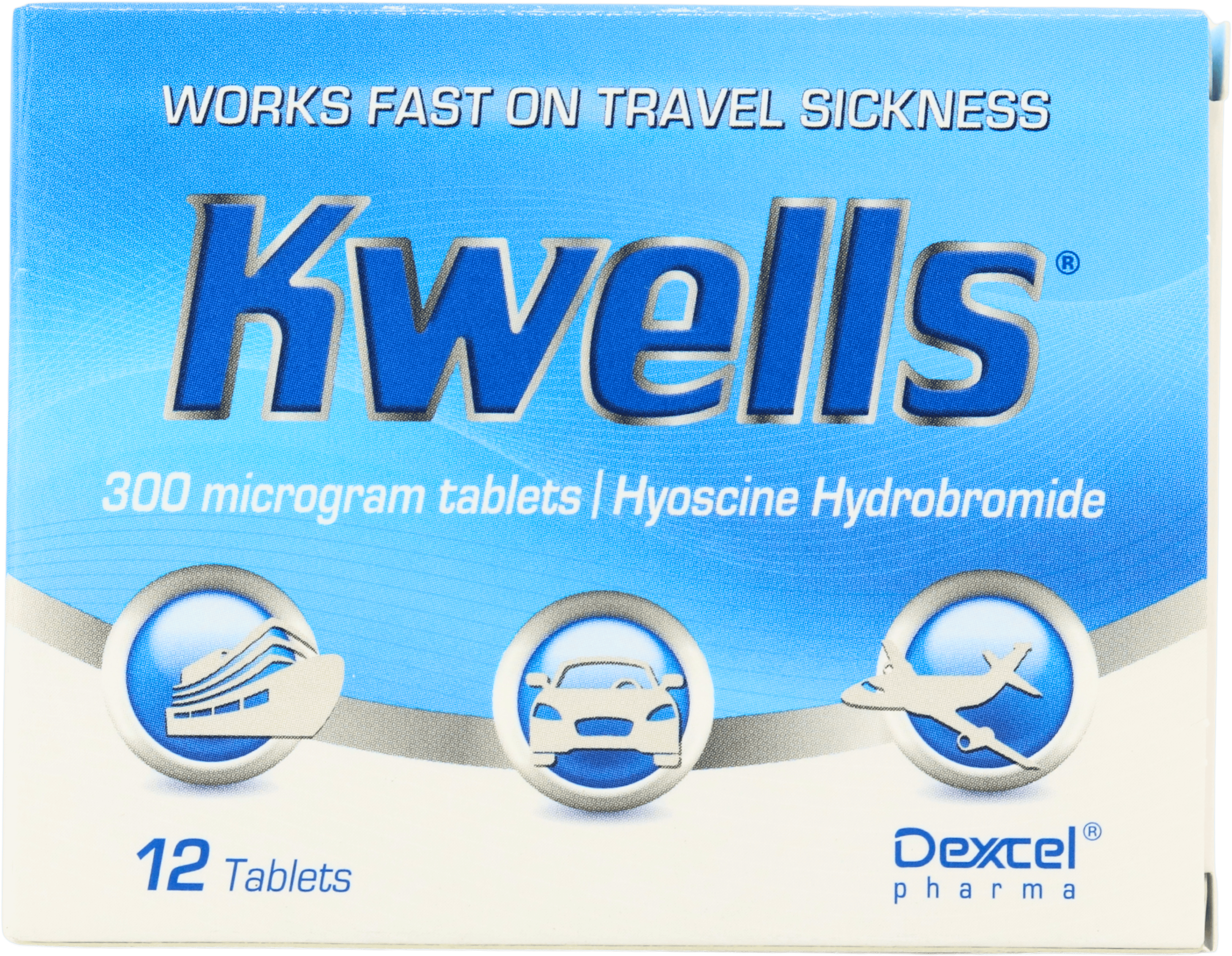 Kwells Travel Sickness 12 Tablets