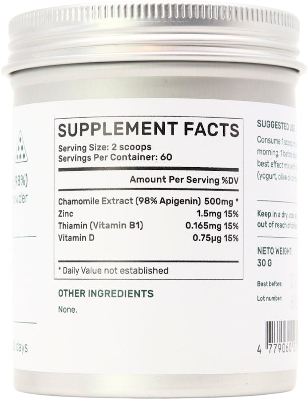 L-Cell Apigenin Powder 30g - 2