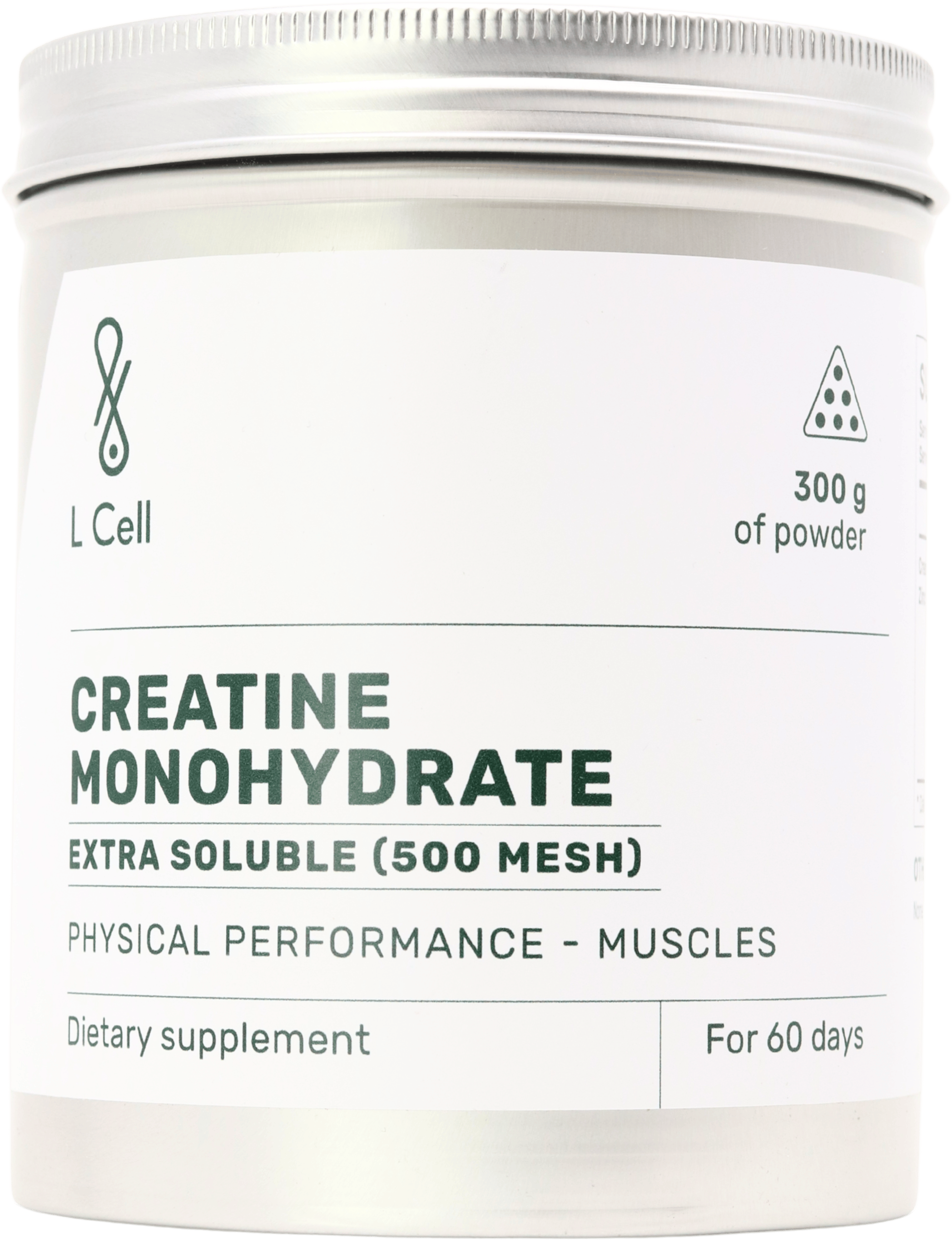 L-Cell Creatine Monohydrate Powder 300g