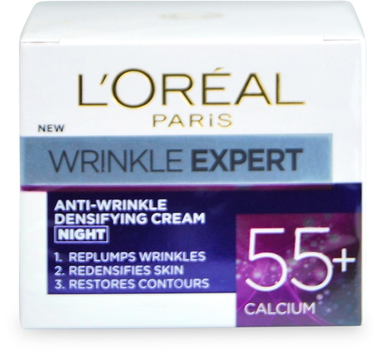Photos - Cream / Lotion LOreal L'Oréal Paris Wrinkle Expert 55+ Night Cream 50ml 