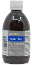 Lactulose 3.3g/5ml Oral Solution 300ml