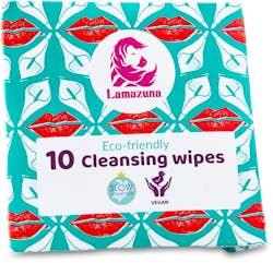 Lamazuna Cleansing Wipes Refill Pack Of 10
