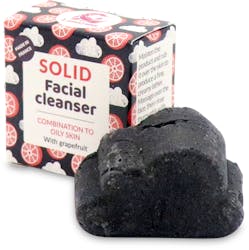 Lamazuna Solid Facial Cleanser Combination/Oily Skin (Grapefruit) 25g
