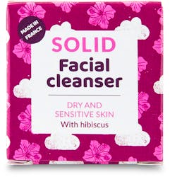 Lamazuna Solid Facial Cleanser-Dry/Sensitive Skin with Hibiscus 25g