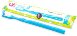 Lamazuna Toothbrush Medium (Blue) 1 Pack