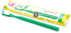 Lamazuna Toothbrush Medium (Green) 1 Pack