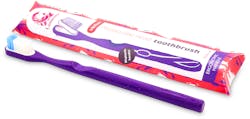 Lamazuna Toothbrush Medium (Purple) 1 Pack