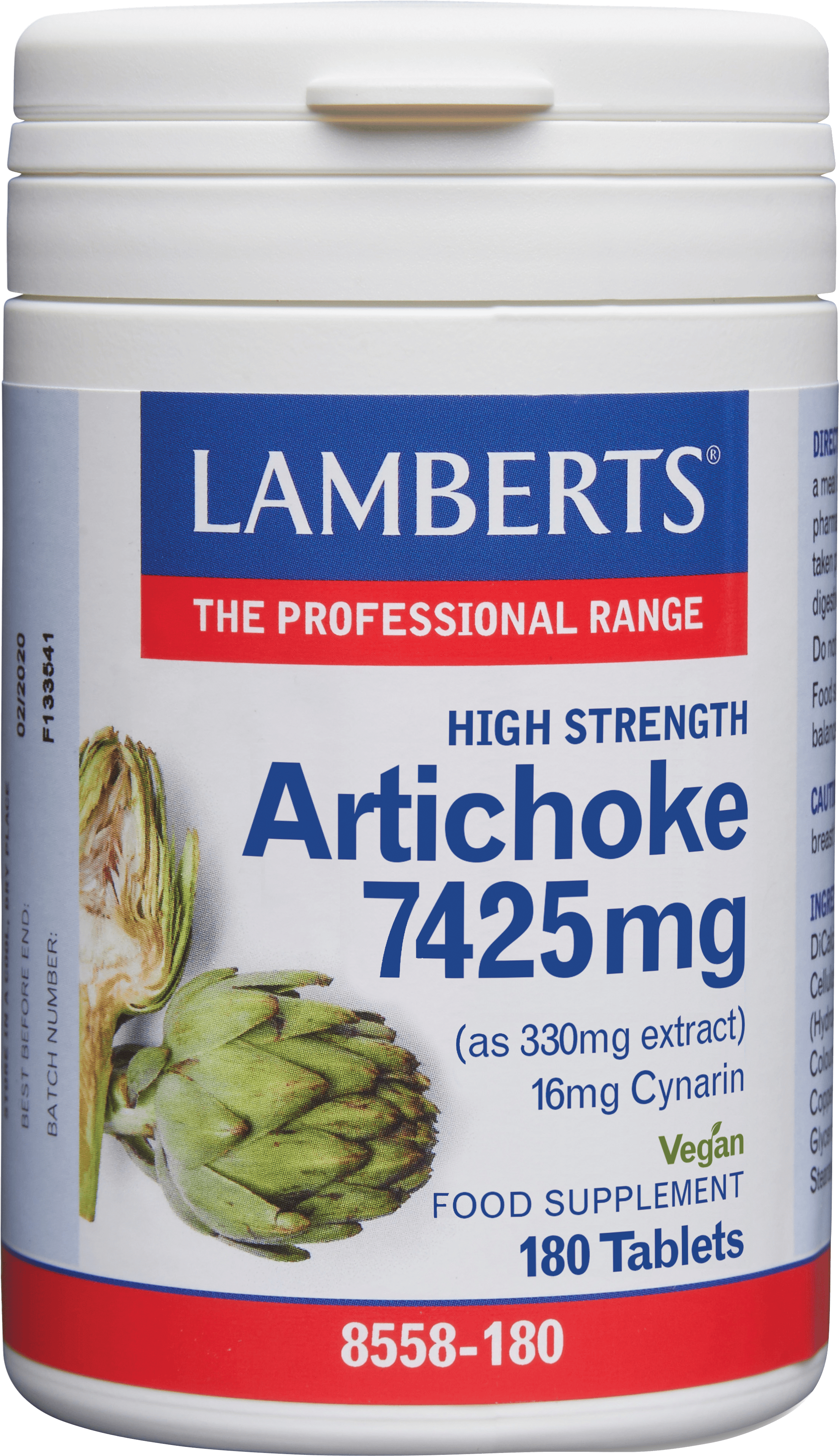 Lamberts Artichoke 7245mg 180 Tablets