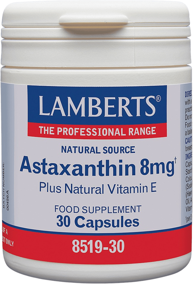 Lamberts Astaxanthin 8mg 30 Capsules