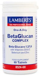 Lamberts Beta Glucan Complex 60 Tablets
