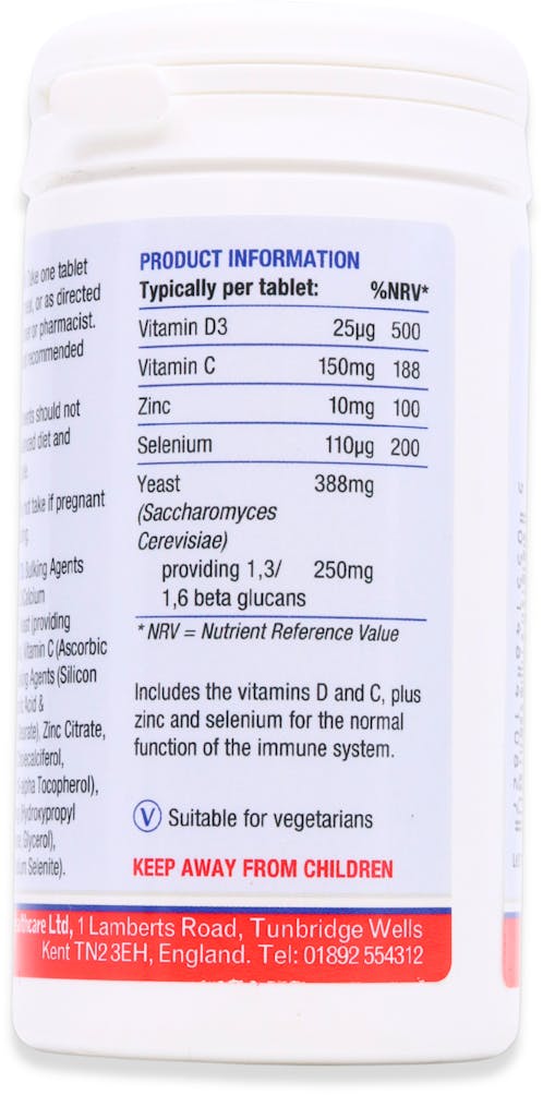 Lamberts BetaGlucan Complex 60 Tablets - 3