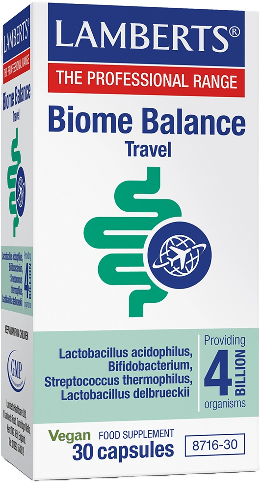 Lamberts Biome Balance Travel 30 capsules