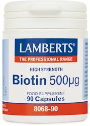 Lamberts Biotin 500µg 90 Capsules