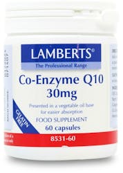 Lamberts Co Enzyme Q 10 30mg 60 Caps