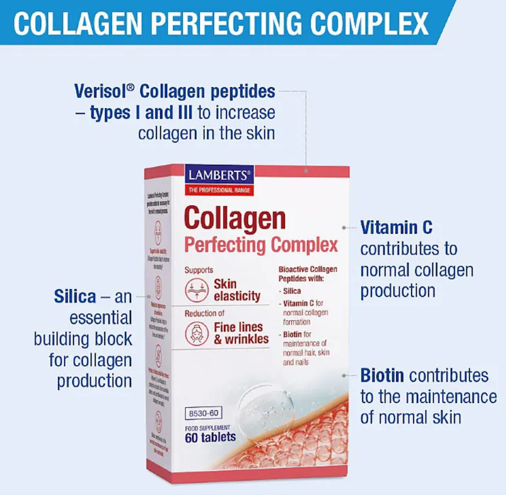 Lamberts Collagen Perfecting Complex 60 Tablets - 3