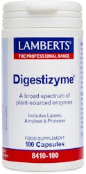 Lamberts Digestizyme (Plant-Sourced Enzymes) 100 Capsules